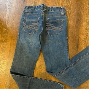 Aeropostale Chelsea Boot Cut Jeans Medium Wash